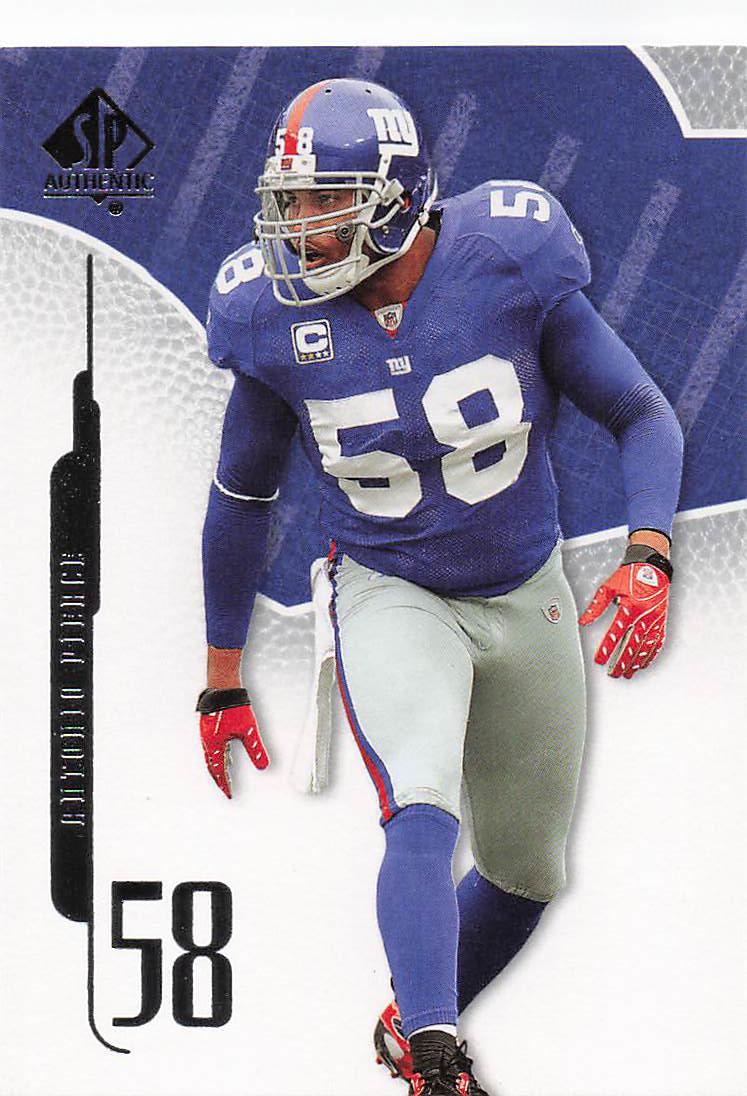 2008 SP Authentic Football Retail Antonio Pierce #57