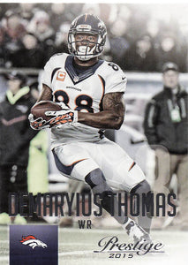 2015 Panini Prestige Football Demaryius Thomas #156