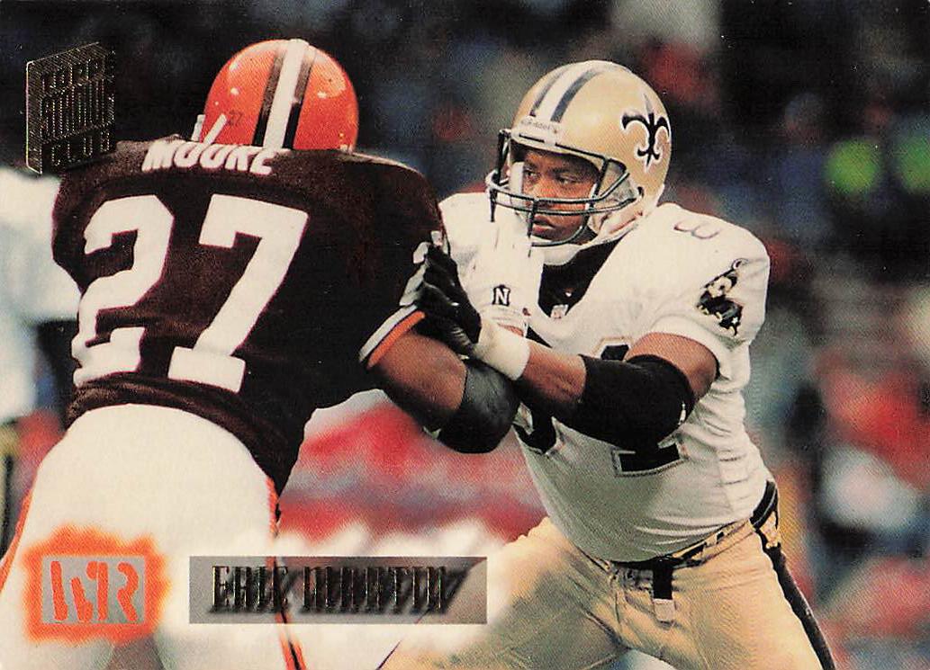 1994 Stadium Club Football Eric Martin #13