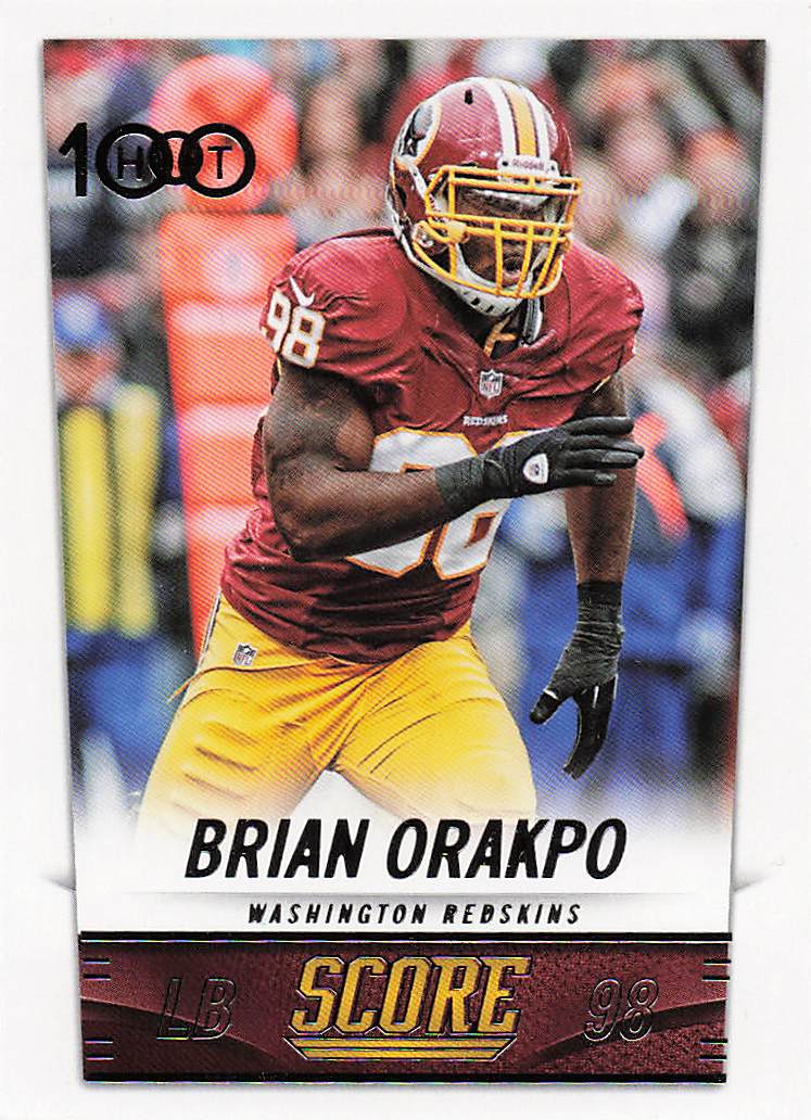 2014 Score Football Brian Orakpo #319