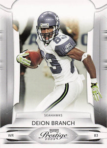 2009 Playoff Prestige Football Deion Branch #86