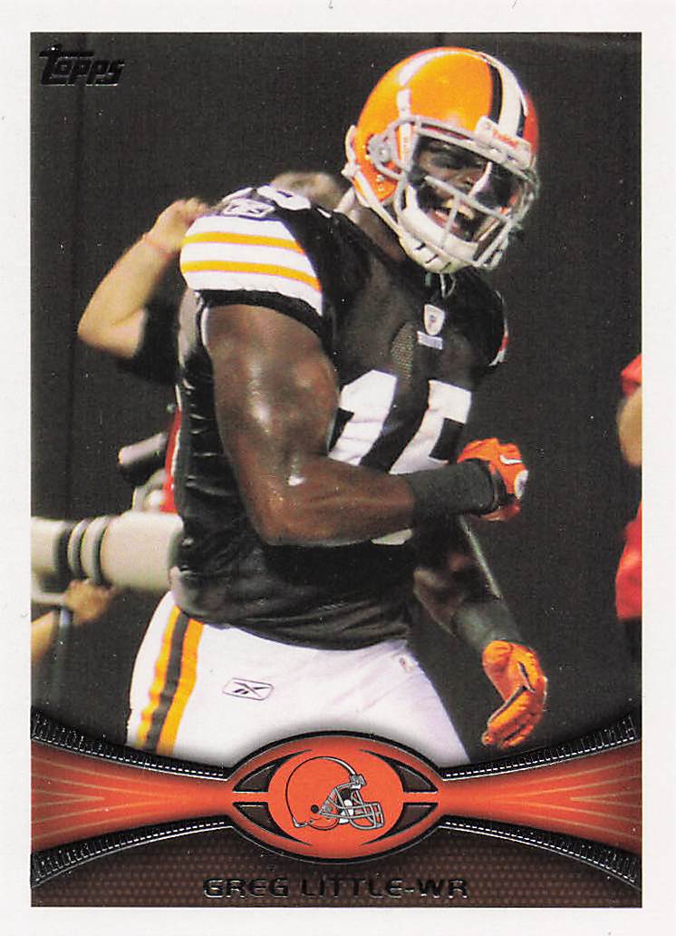 2012 Topps Football Greg Little #352