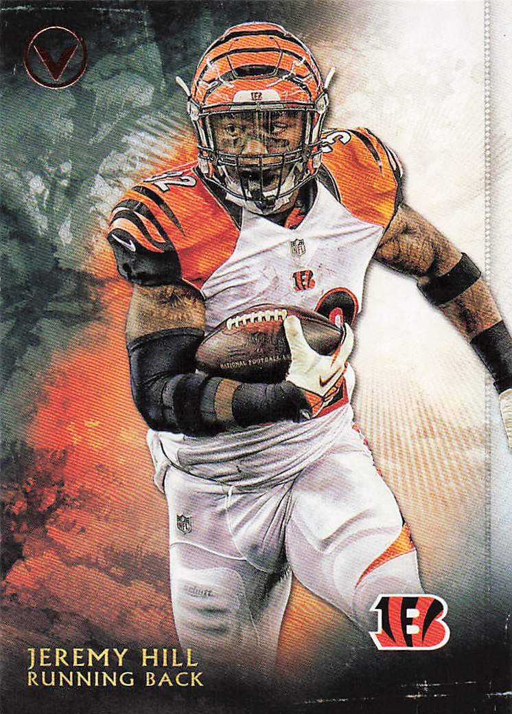 2015 Topps Valor Football Jeremy Hill #145