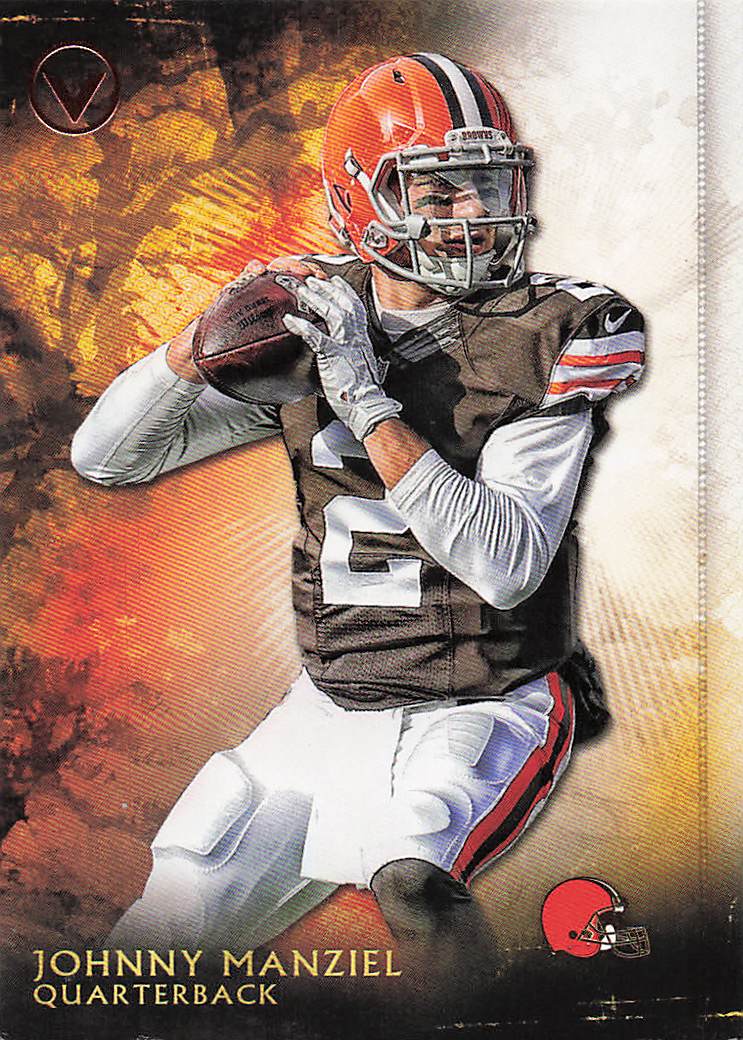 2015 Topps Valor Football Johnny Manziel #74