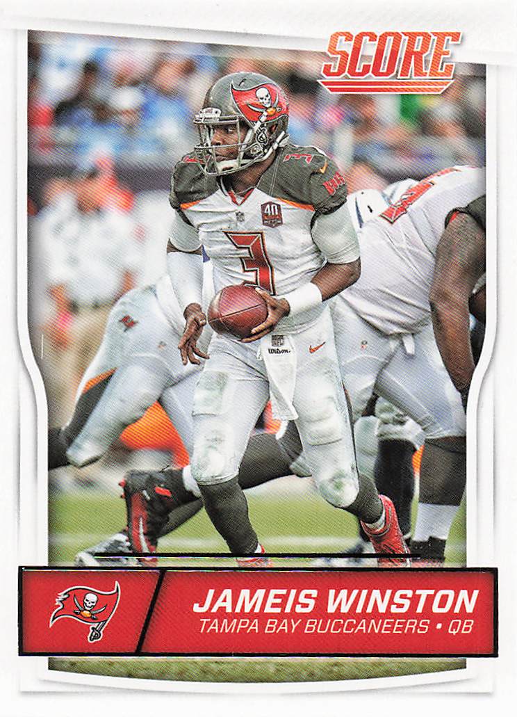 2016 Score Football Jameis Winston #302