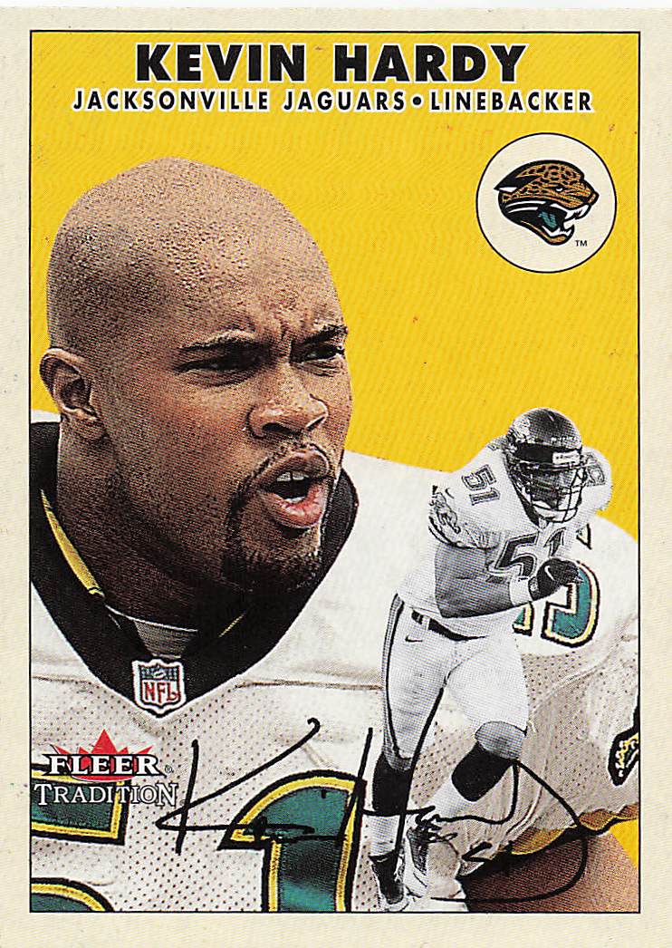 2000 Fleer Tradition Football Kevin Hardy #14