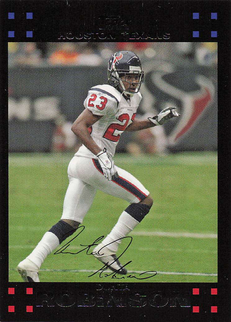 2007 Topps Football Dunta Robinson #235