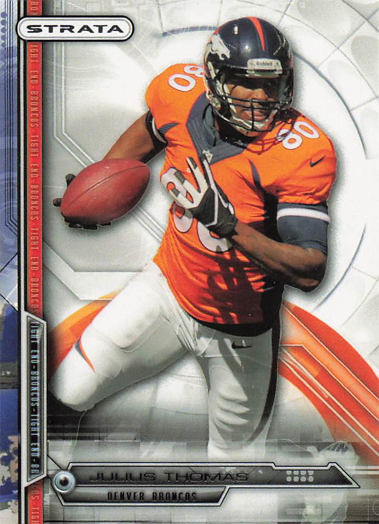 2014 Topps Strata Football Julius Thomas #29
