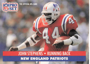 1991 Pro Set Football John Stephens #233