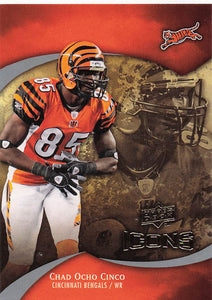 2009 Upper Deck Icons Football Chad Ochocinco #76