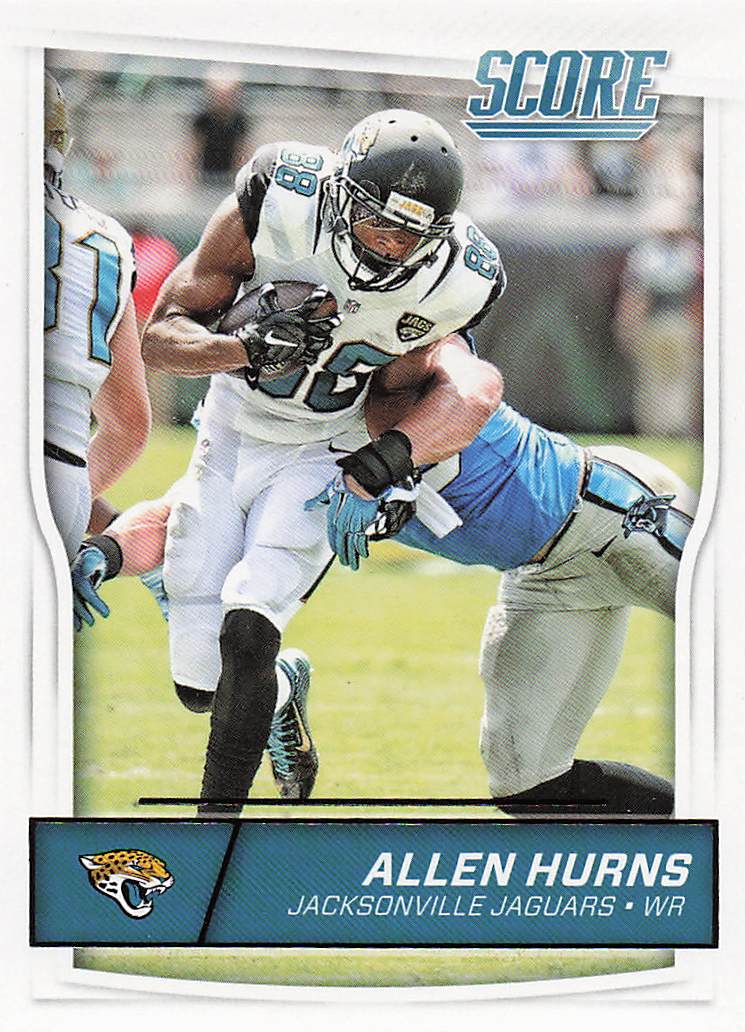 2016 Score Football Allen Hurns #152