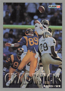 1993 Fleer Football Jeff Chadwick #494