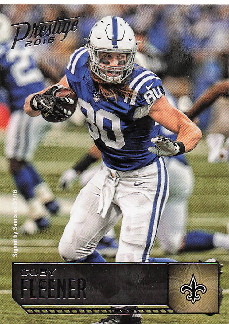 2016 Panini Prestige Football Coby Fleener #88