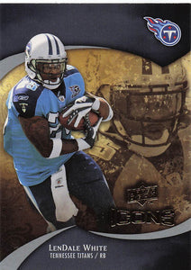 2009 Upper Deck Icons Football LenDale White #97