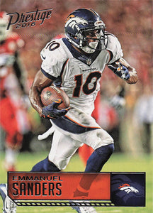2016 Panini Prestige Football Emmanuel Sanders #62