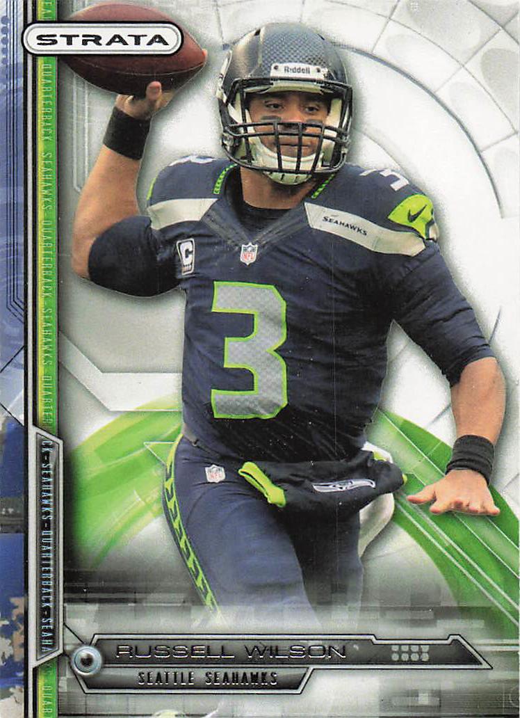 2014 Topps Strata Football Retail Russell Wilson #8