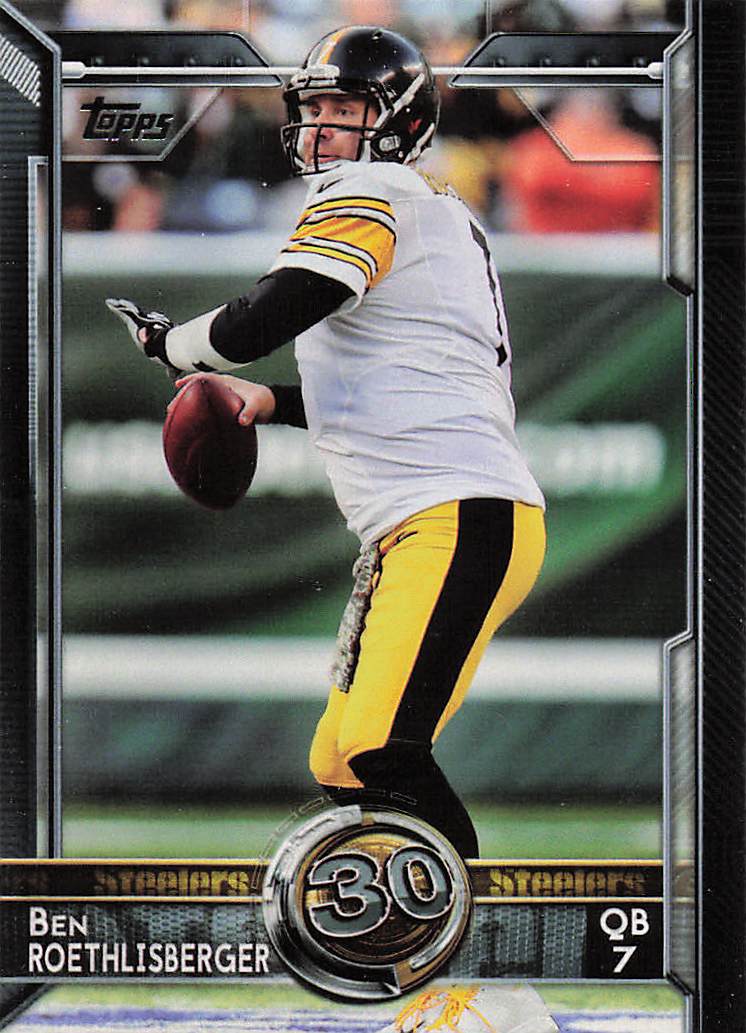 2015 Topps Football Ben Roethlisberger #353