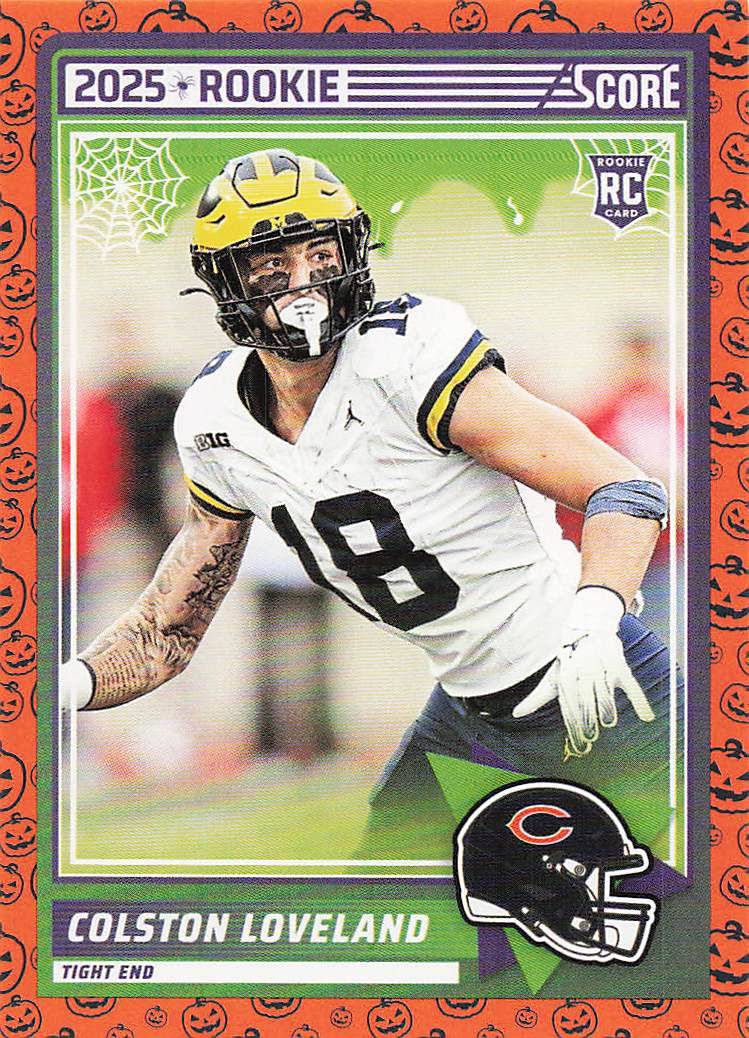 2025 Score-A-Treat Football Colston Loveland #31 Rookie