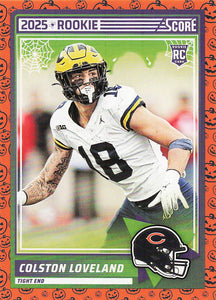 2025 Score-A-Treat Football Colston Loveland #31 Rookie