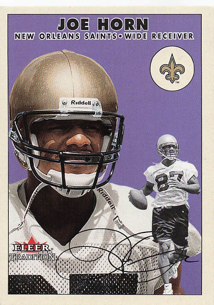 2000 Fleer Tradition Football Joe Horn #245