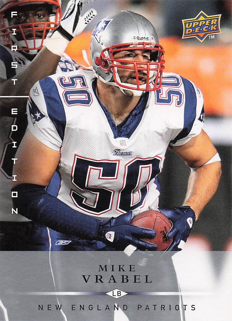 2008 Upper Deck Football Mike Vrabel #116
