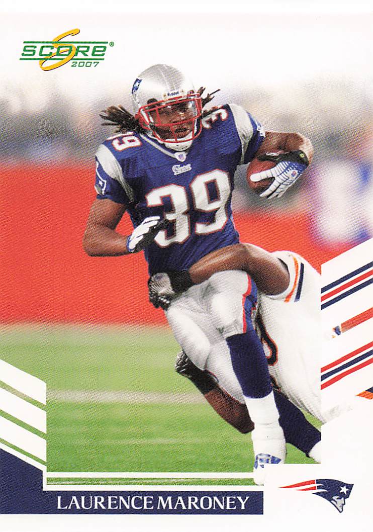 2007 Score Football Laurence Maroney #156