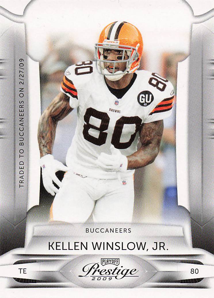 2009 Playoff Prestige Football Kellen Winslow, Jr. #25