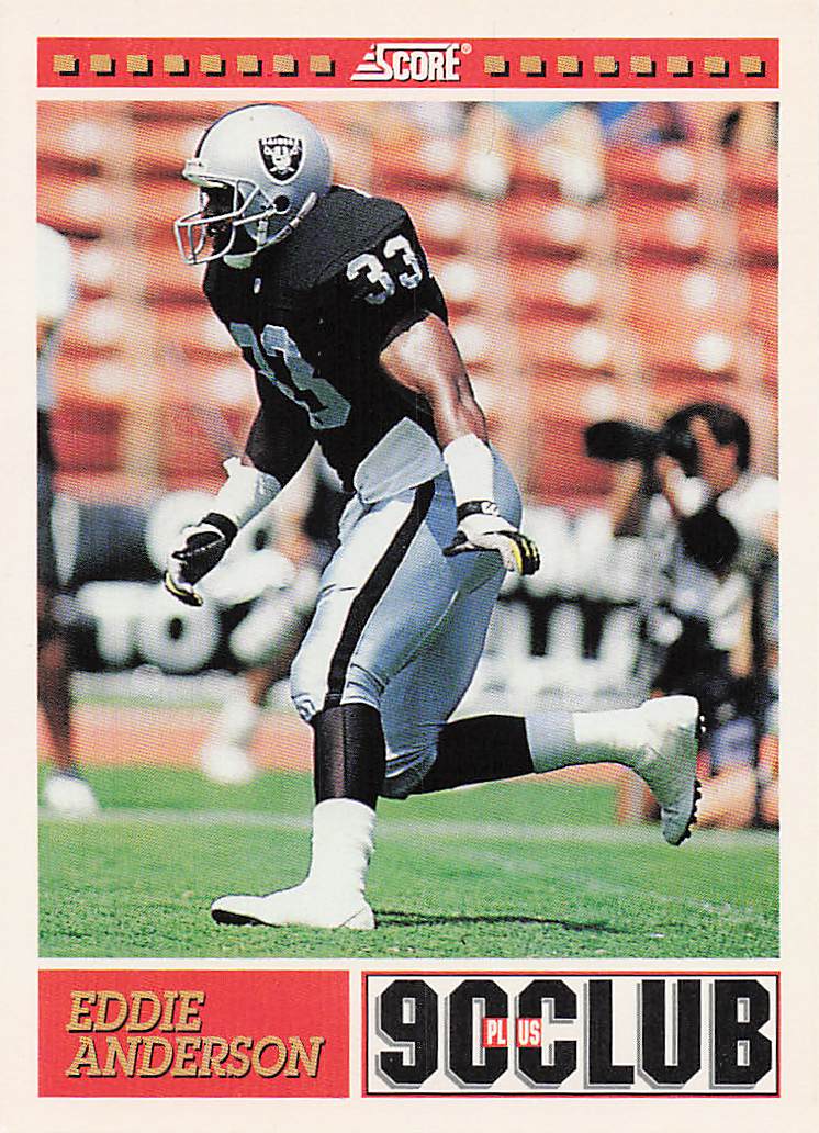 1993 Score Football Eddie Anderson #424