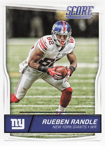 2016 Score Football Rueben Randle #214