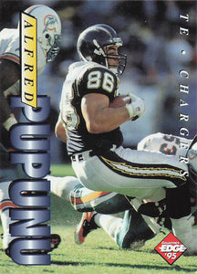1995 Collector's Edge Football Alfred Pupunu #173 Rookie