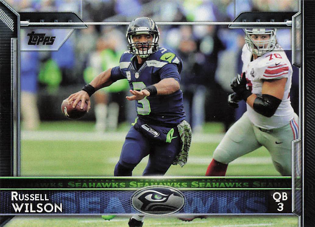 2015 Topps Football Russell Wilson #235