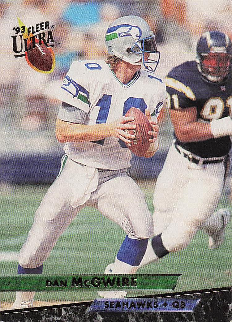 1993 Ultra Football Dan McGwire #455