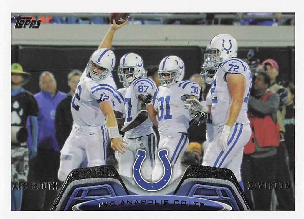 2013 Topps Football Indianapolis Colts #429