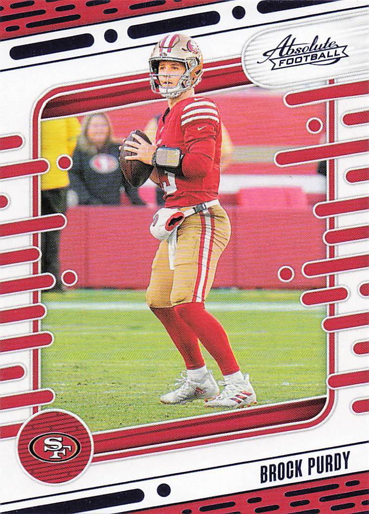2024 Panini Absolute Football Blue Brock Purdy #90