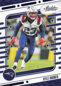 2024 Panini Absolute Football Blue Kyle Dugger #75