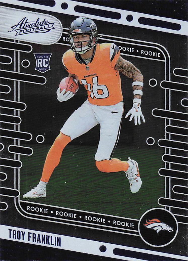 2024 Panini Absolute Football Blue Troy Franklin #178