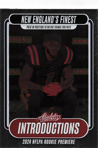 2024 Panini Absolute Football Introductions Ja'Lynn Polk #I-BRE