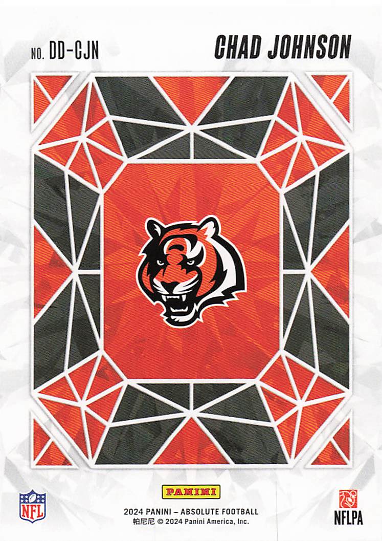 2024 Panini Absolute Football Draft Diamonds Chad Johnson #DD-CJN