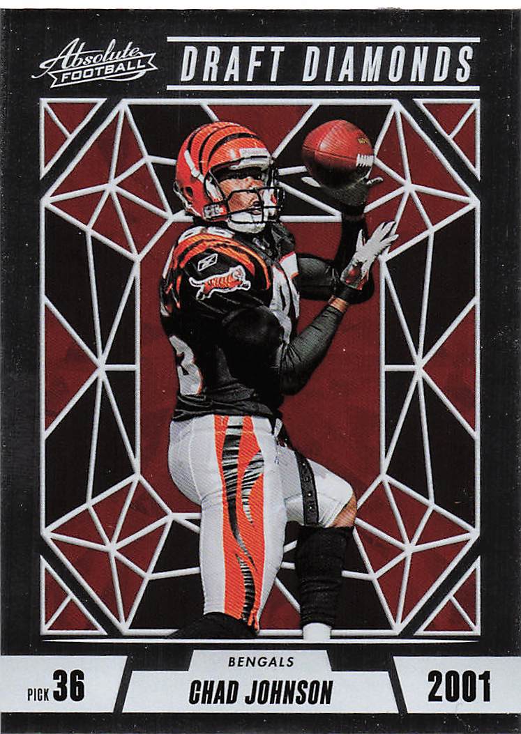 2024 Panini Absolute Football Draft Diamonds Chad Johnson #DD-CJN