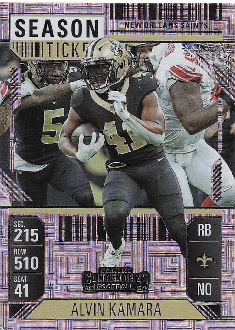 2024 Panini Contenders Football Alvin Kamara #71