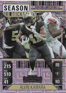2024 Panini Contenders Football Alvin Kamara #71
