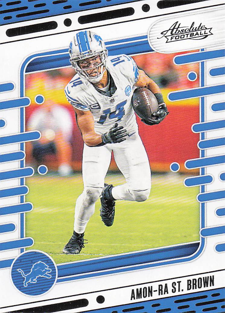 2024 Panini Absolute Football Retail Amon-Ra St. Brown #33
