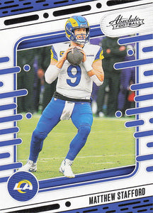 2024 Panini Absolute Football Retail Matthew Stafford #64