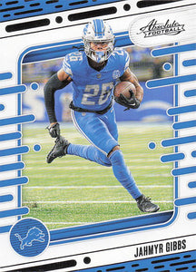 2024 Panini Absolute Football Retail Jahmyr Gibbs #36