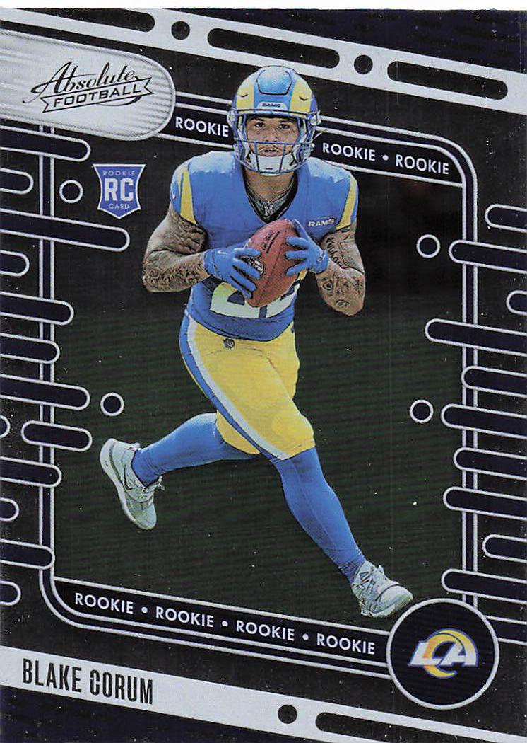 2024 Panini Absolute Football Retail Blake Corum #168 Rookie