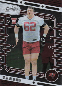 2024 Panini Absolute Football Retail Graham Barton #126 Rookie