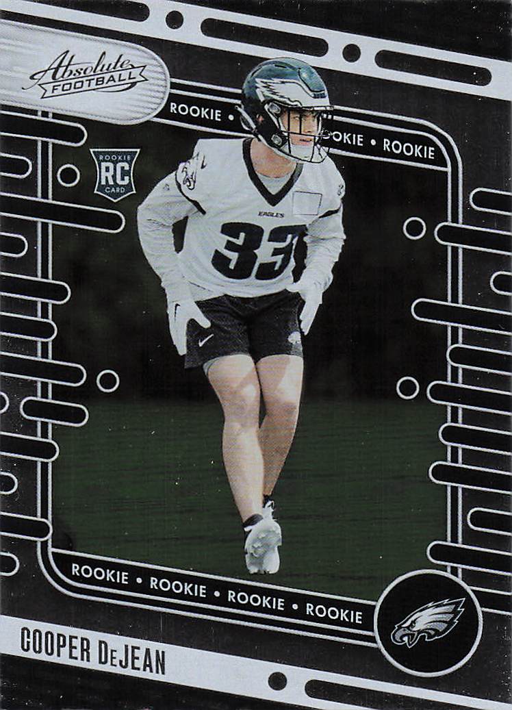 2024 Panini Absolute Football Retail Cooper DeJean #140 Rookie