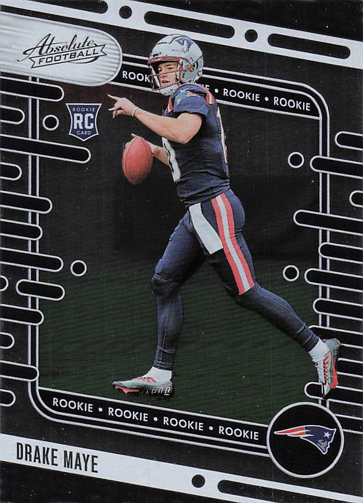 2024 Panini Absolute Football Retail Drake Maye #103 Rookie