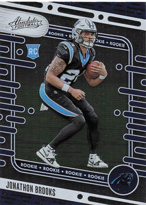 2024 Panini Absolute Football Retail Jonathon Brooks #146 Rookie