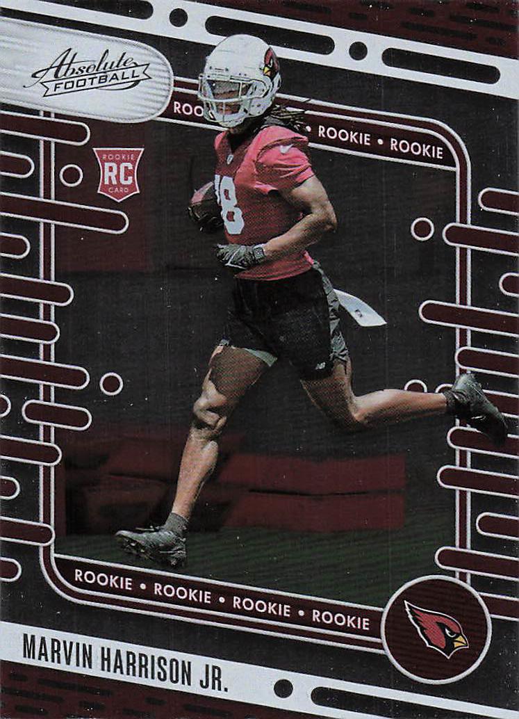 2024 Panini Absolute Football Retail Marvin Harrison Jr. #104 Rookie